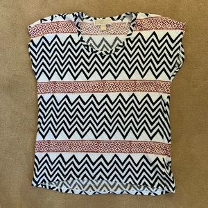 Michael Michael Kors print top